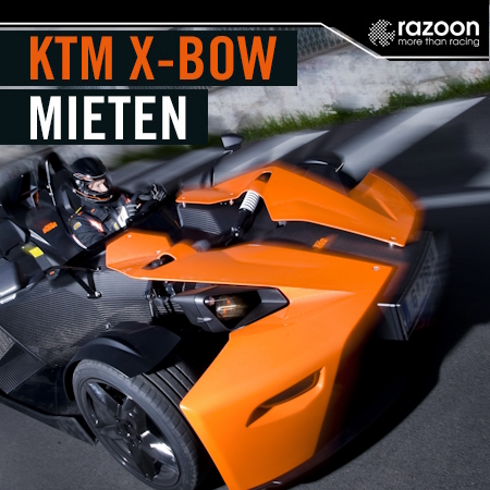 KTM X-BOW mieten München 1 Stunde. Erlebe hautnah die pure Leistung im KTM X-Bow. Jetzt KTM X-Bow mieten - einsteigen und Fahrerlebnis genießen. Hier!